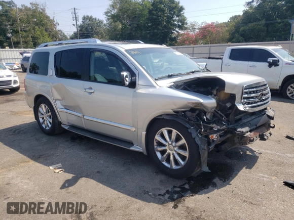2009 Infiniti QX56 with VIN 5N3AA08D39N903836, listed as a Copart auction lot 67522884 with 243,524 mi miles and Salvage Title. Bid and sale history available at carsss.com. Image 4.