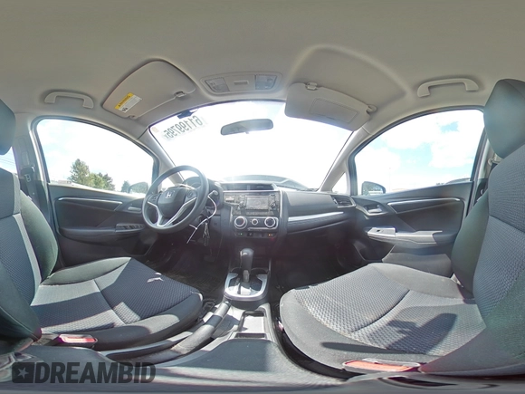 2019 Honda Fit LX with VIN 3HGGK5H48KM738272, listed as a Copart auction lot 61199795 with 44,464 mi miles and Salvage title. Bid and sale history available at DreamBid. Image 14.