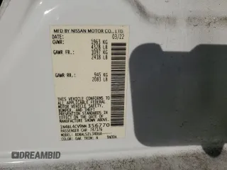 2022 Nissan Altima 2.5 SR with VIN 1N4BL4CV9NN356770, listed as a Copart auction lot 46673345 with 74,150 mi miles and Salvage Title. Bid and sale history available at carsss.com. Image 15.