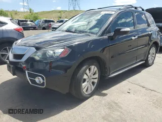 2010 Acura RDX Technology with VIN 5J8TB1H53AA007762, listed as a Copart auction lot 55919384 with 124,329 mi miles and Salvage Title. Bid and sale history available at carsss.com. Image 1.