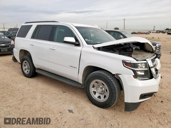 2018 Chevrolet Tahoe LS z VIN 1GNSKAKC4JR149743, wystawiony jako Copart lot #50081815 z przebiegiem 52 005 mil mil oraz Szkoda całkowita • Salvage title. Historia ofert i sprzedaży dostępna na DreamBid. Obrazek 4.
