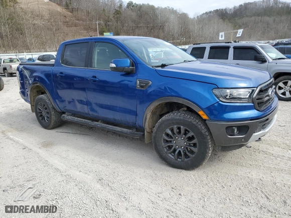 2019 Ford Ranger XL with VIN 1FTER4FH8KLA02886, listed as a Copart auction lot 47600795 with 49,455 mi miles and Salvage Title. Bid and sale history available at carsss.com. Image 4.