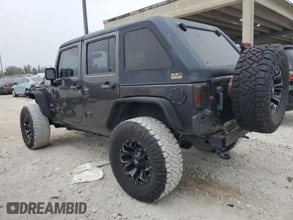 2017 Jeep Wrangler Unlimited Sahara с VIN 1C4BJWEG5HL543868, выставлен на аукционе Copart как лот 55206845 с пробегом 84 993 миль миль и Списание • Salvage title. История ставок и продаж доступна на DreamBid. Изображение 2.
