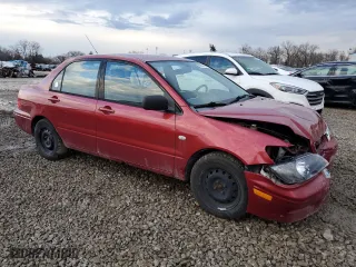 2002 Mitsubishi Lancer ES with VIN JA3AJ26E62U053845, listed as a Copart auction lot 86657704 with 213,276 mi miles and Salvage Title. Bid and sale history available at carsss.com. Image 4.