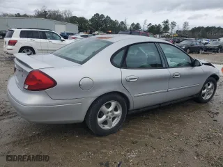 2003 Ford Taurus SES Standard with VIN 1FAFP55223A205255, listed as a Copart auction lot 49168455 with 117,834 mi miles and Salvage Title. Bid and sale history available at carsss.com. Image 3.
