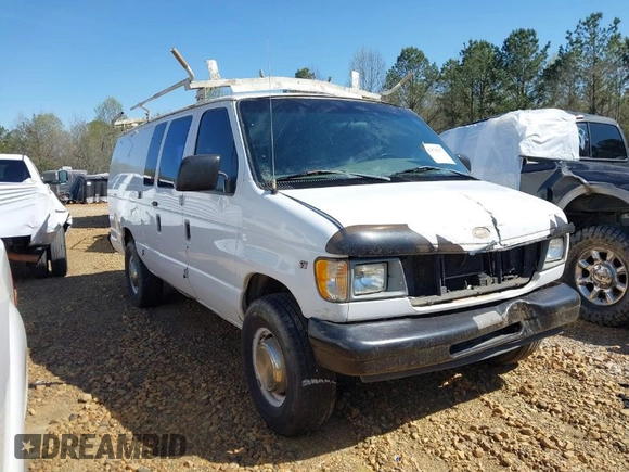 1998 Ford Econoline Cargo Recreational with VIN 1FTSS34L0WHB55702, listed as a IAAI auction lot 41876217 with 378,571 mi miles and . Bid and sale history available at carsss.com. Image 1.