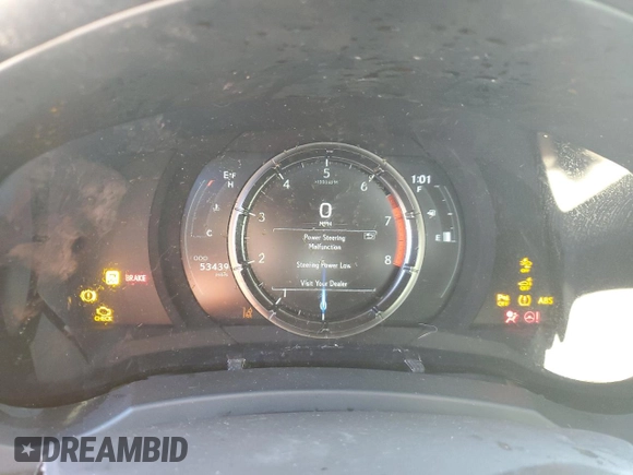 2021 Lexus IS 350 F Sport with VIN JTHGZ1B22M5038927, listed as a Copart auction lot 80977664 with 53,439 mi miles and Salvage title. Bid and sale history available at DreamBid. Image 9.