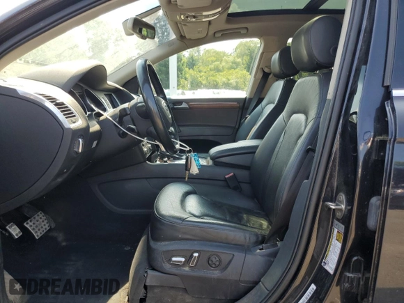 2013 Audi Q7 Premium Plus with VIN WA1LMAFE0DD015875, listed as a Copart auction lot 64954215 with 154,735 mi miles and Clean title. Bid and sale history available at DreamBid. Image 7.