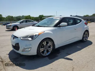 2012 Hyundai Veloster w/Gray Int with VIN KMHTC6AD7CU049777, listed as a Copart auction lot 54800215 with 221,091 mi miles and Clean title. Bid and sale history available at DreamBid. Image 1.