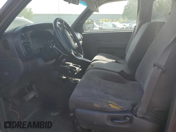 2001 Dodge 1500 with VIN 3B7HF13ZX1G765540, listed as a Copart auction lot 55624595 with 138,116 mi miles and Clean Title. Bid and sale history available at DreamBid. Image 7.