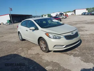 2015 Kia Forte LX with VIN KNAFK4A61F5419837, listed as a IAAI auction lot 41853914 with 183,720 mi miles. Bid and sale history available at carsss.com. Image 1.