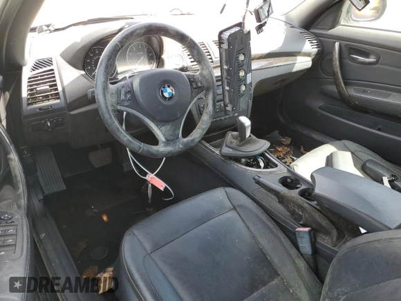 2010 BMW 1 Series 128i with VIN WBAUN1C5XAVH81789, listed as a Copart auction lot 49798465 with 128,859 mi miles and Clean title. Bid and sale history available at DreamBid. Image 8.
