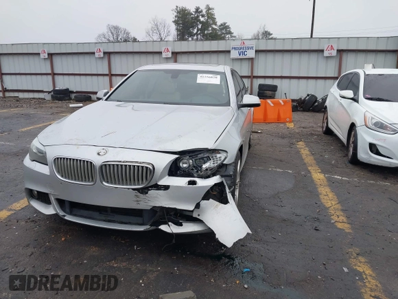 2013 BMW 5 Series 550i with VIN WBAFR9C57DDX80666, listed as a IAAI auction lot 41556020 with 137,418 mi miles and . Bid and sale history available at carsss.com. Image 6.