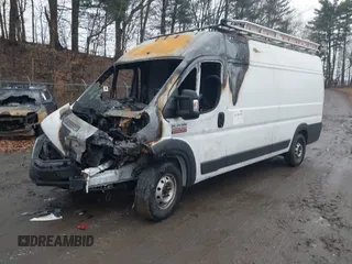 2014 Ram ProMaster Cargo with VIN 3C6URVJG4EE123550, listed as a IAAI auction lot 41184203 with 90,000 mi miles. Bid and sale history available at carsss.com. Image 2.