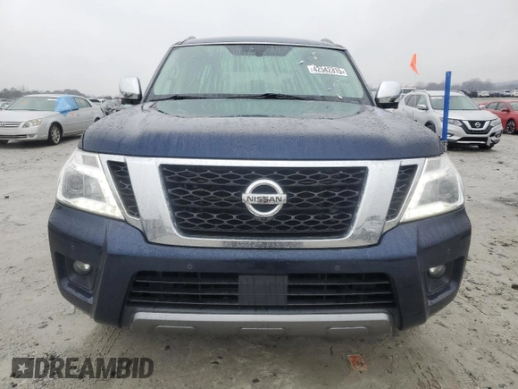 2020 Nissan Armada SL with VIN JN8AY2ND3L9108136, listed as a Copart auction lot 42542315 with 85,152 mi miles and Salvage Title. Bid and sale history available at carsss.com. Image 5.