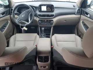 2021 Hyundai Tucson Ultimate with VIN KM8J33AL8MU371486, listed as a Copart auction lot 43250025 with 41,760 mi miles and Salvage title. Bid and sale history available at DreamBid. Image 8.