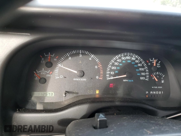 1997 Dodge Dakota with VIN 1B7GL23YXVS209874, listed as a Copart auction lot 72293644 with 112,573 mi miles and Salvage Title. Bid and sale history available at carsss.com. Image 9.