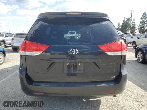 2013 Toyota Sienna LE AAS with VIN 5TDKK3DCXDS337125, listed as a Copart auction lot 51700215 with 235,782 mi miles and Clean Title. Bid and sale history available at carsss.com. Image 6.