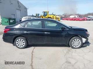 2017 Nissan Sentra SV with VIN 3N1AB7APXHY282073, listed as a IAAI auction lot 41779240 with 14,646 mi miles and . Bid and sale history available at carsss.com. Image 14.