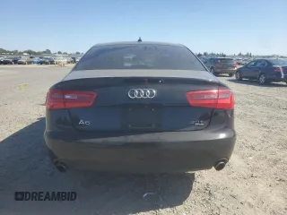 2014 Audi A6 Premium Plus with VIN WAUFGAFC3EN133615, listed as a Copart auction lot 63109325 with 111,823 mi miles and Salvage title. Bid and sale history available at DreamBid. Image 6.