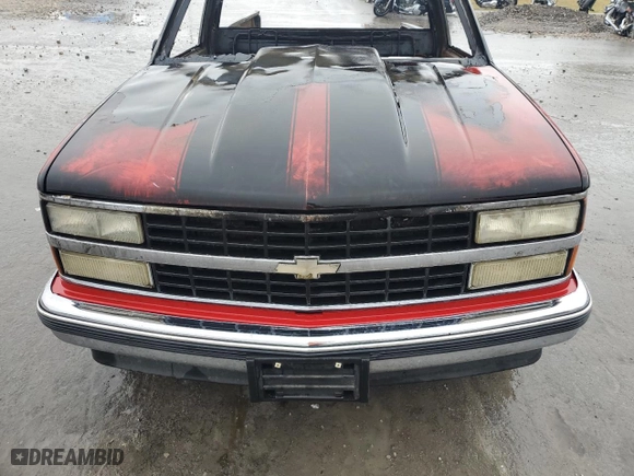 1993 Chevrolet C/K 1500 with VIN 1GCDC14K8PZ157615, listed as a Copart auction lot 71375854 with 0 mi miles and Non Repairable. Bid and sale history available at carsss.com. Image 12.