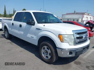 2014 Ford F-150 XL with VIN 1FTFW1CT8EKE24865, listed as a IAAI auction lot 42549101 with 191,217 mi miles and . Bid and sale history available at DreamBid. Image 1.