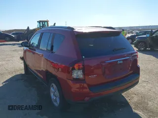 2014 Jeep Compass Sport with VIN 1C4NJCBA3ED812435, listed as a IAAI auction lot 41424374 with 174,663 mi miles and . Bid and sale history available at DreamBid. Image 3.