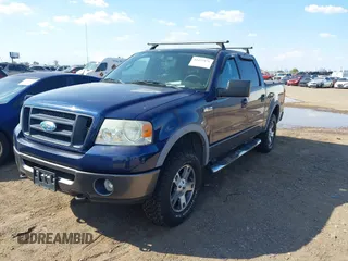 2008 Ford F-150 XLT with VIN 1FTPW14V68FA39645, listed as a IAAI auction lot 42427876 with 179,252 mi miles and . Bid and sale history available at DreamBid. Image 6.