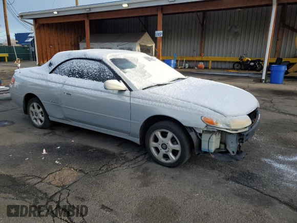 2001 Toyota Solara SE with VIN 2T1FF28P81C515762, listed as a Copart auction lot 51391405 with 228,343 mi miles and Salvage Title. Bid and sale history available at carsss.com. Image 4.