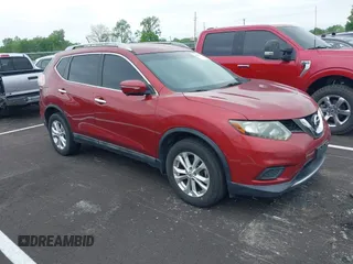 2015 Nissan Rogue SL with VIN 5N1AT2MV0FC778590, listed as a IAAI auction lot 42059832 with 197,167 mi miles and . Bid and sale history available at carsss.com. Image 1.