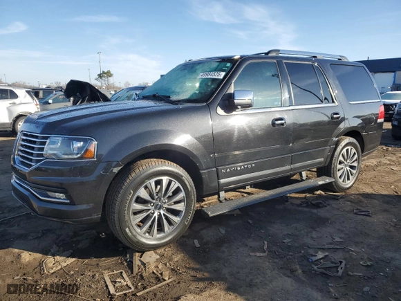 2015 Lincoln Navigator with VIN 5LMJJ2JT2FEJ03107, listed as a Copart auction lot 49984525 with 176,627 mi miles and Clean Title. Bid and sale history available at carsss.com. Image 1.