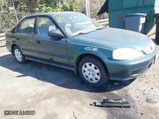 2000 Honda Civic VP with VIN 2HGEJ6616YH508231, listed as a IAAI auction lot 41869713 with 202,715 mi miles. Bid and sale history available at carsss.com. Image 1.