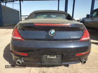 2008 BMW 6 Series 650i with VIN WBAEB53568CX61840, listed as a Copart auction lot 78437654 with 117,548 mi miles and Clean Title. Bid and sale history available at carsss.com. Image 6.