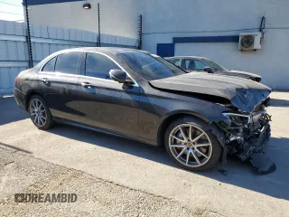 2023 Mercedes-Benz E-Class E 350 with VIN W1KZF8DB3PB141682, listed as a Copart auction lot 75481374 with 16,693 mi miles and Salvage Title. Bid and sale history available at carsss.com. Image 4.