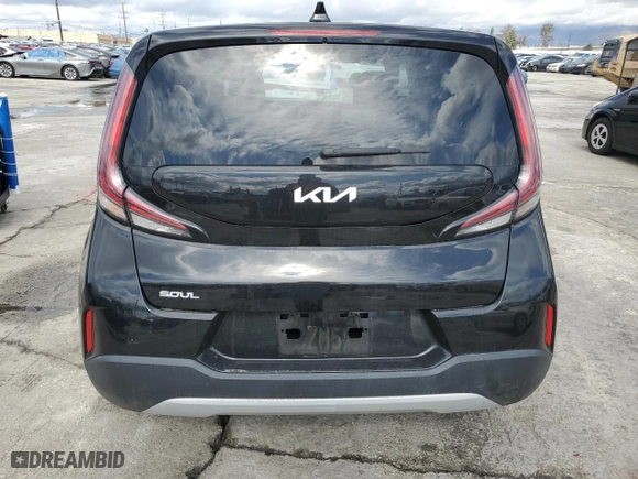 2023 Kia Soul LX with VIN KNDJ23AU0P7848057, listed as a Copart auction lot 47504305 with 16,516 mi miles and Salvage Title. Bid and sale history available at carsss.com. Image 6.