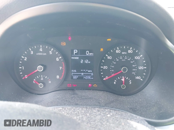 2021 Kia Rio S with VIN 3KPA24AD5ME392302, listed as a IAAI auction lot 41925903 with 14,226 mi miles and . Bid and sale history available at DreamBid. Image 7.