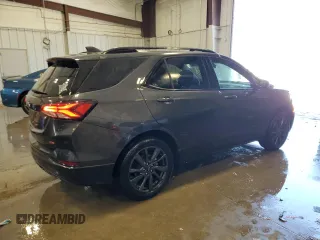 2022 Chevrolet Equinox RS with VIN 3GNAXWEV5NS186231, listed as a Copart auction lot 55881605 with 21,840 mi miles and Salvage title. Bid and sale history available at DreamBid. Image 3.