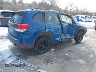 2023 Subaru Forester Wilderness with VIN JF2SKAMC8PH538116, listed as a IAAI auction lot 41500948 with 26,635 mi miles. Bid and sale history available at carsss.com. Image 4.