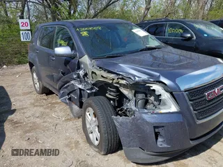 2014 GMC Terrain SLE with VIN 2GKFLVEK2E6200759, listed as a IAAI auction lot 42001008 with 184,080 mi miles. Bid and sale history available at carsss.com. Image 6.