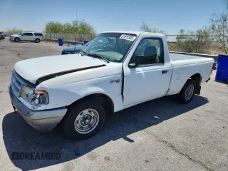 1996 Ford Ranger XL with VIN 1FTCR10U8TTA21306, listed as a Copart auction lot 61975325 with 296,461 mi miles and Salvage title. Bid and sale history available at DreamBid. Image 1.