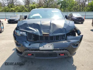 2021 Jeep Grand Cherokee Trailhawk with VIN 1C4RJFLG2MC716905, listed as a Copart auction lot 58635574 with 0 mi miles and Salvage Title. Bid and sale history available at carsss.com. Image 5.