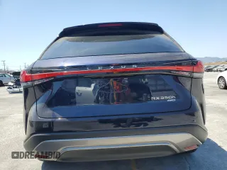 2025 Lexus RX 350h with VIN 2T2BBMCA7SC085065, listed as a Copart auction lot 59034485 with 329 mi miles and Salvage title. Bid and sale history available at DreamBid. Image 6.