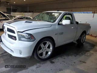 2014 Ram 1500 R/T with VIN 3C6JR6CT5EG240416, listed as a Copart auction lot 86978614 with 95,182 mi miles and Salvage Title. Bid and sale history available at carsss.com. Image 1.