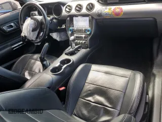 2019 Ford Mustang EcoBoost with VIN 1FA6P8TH1K5173219, listed as a Copart auction lot 52612465 with 53,752 mi miles and Salvage Title. Bid and sale history available at carsss.com. Image 8.