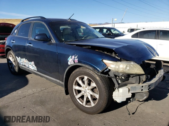 2006 Infiniti FX35 with VIN JNRAS08W56X211508, listed as a Copart auction lot 77450434 with 194,170 mi miles and Clean Title. Bid and sale history available at carsss.com. Image 4.
