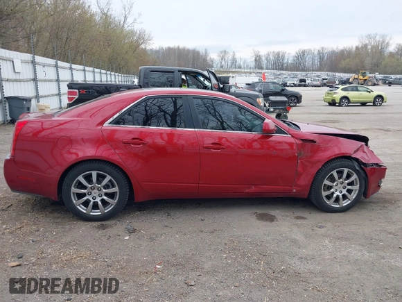 2008 Cadillac CTS RWD w/1SA with VIN 1G6DF577880150615, listed as a IAAI auction lot 42071662 with 115,304 mi miles. Bid and sale history available at carsss.com. Image 14.