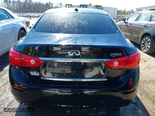 2015 Infiniti Q50 Premium with VIN JN1BV7AP2FM348045, listed as a IAAI auction lot 41303530 with 126,362 mi miles. Bid and sale history available at carsss.com. Image 16.