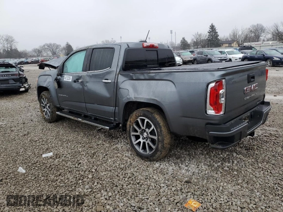 2022 GMC Canyon 4WD Denali with VIN 1GTG6EEN9N1214906, listed as a Copart auction lot 55827715 with Not Provided miles and Salvage Title. Bid and sale history available at carsss.com. Image 2.