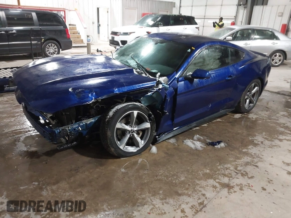 2016 Ford Mustang V6 with VIN 1FA6P8AM8G5260896, listed as a IAAI auction lot 41572640 with 80,249 mi miles and . Bid and sale history available at carsss.com. Image 18.