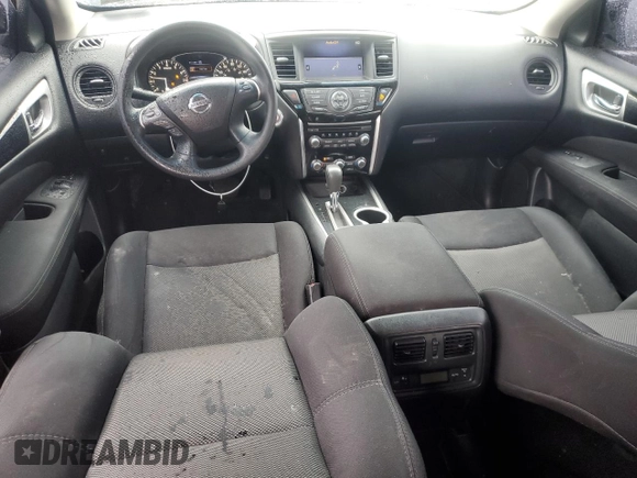 2017 Nissan Pathfinder S z VIN 5N1DR2MM1HC694901, wystawiony jako Copart lot #57759875 z przebiegiem 124 413 mil mil oraz Szkoda całkowita • Salvage title. Historia ofert i sprzedaży dostępna na DreamBid. Obrazek 8.